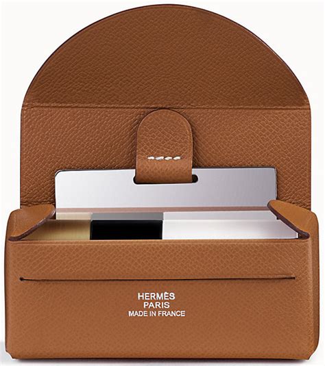 hermes lipstick case|designer lipstick case with mirror.